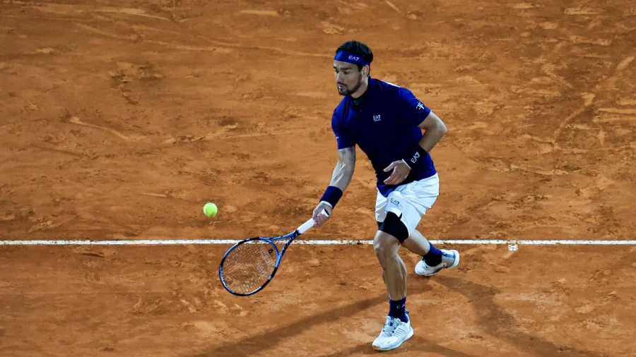 Madrid, Luca Nardi y Fabio Fognini en la fase previa