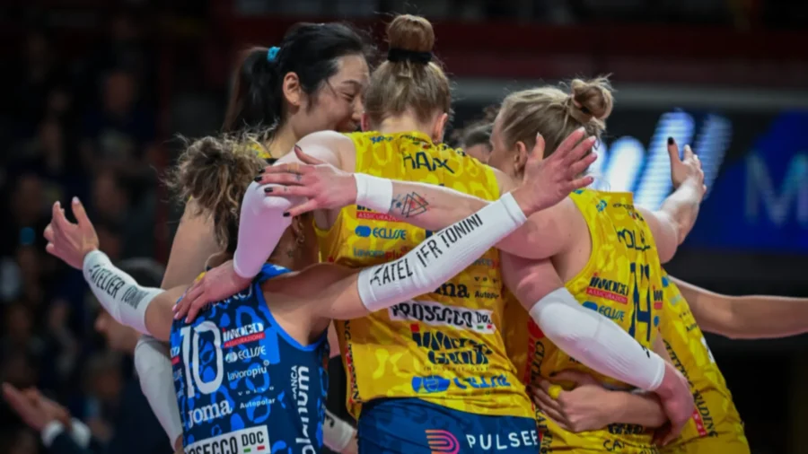El Imoco Conegliano alcanza en la final al Numia Vero Volley Milan