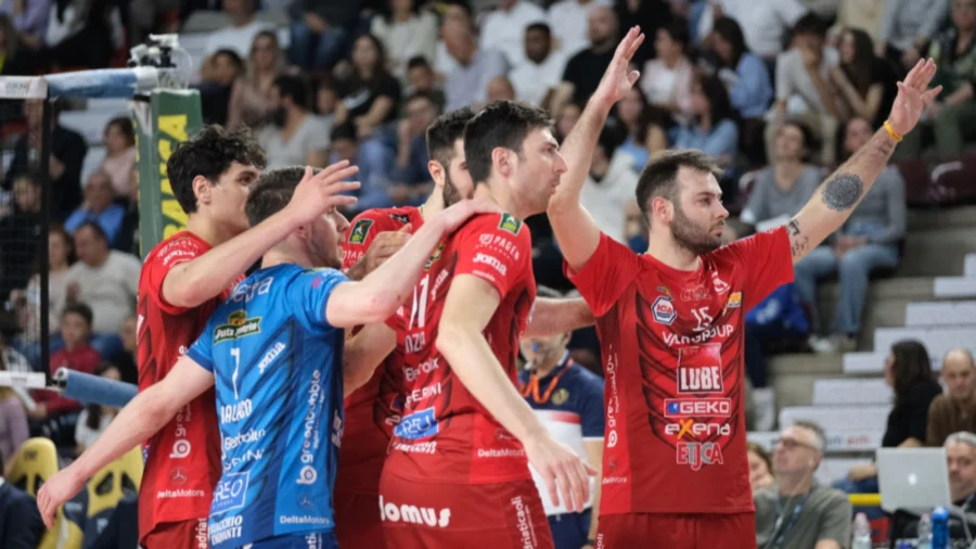 El Civitanova se une al Trento en la final del Scudetto: el Perugia, derrotado en la remontada