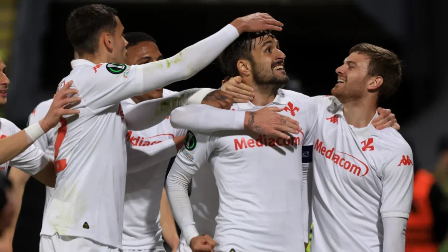 La Fiorentina, un paso hacia la semifinal: 2-1 sobre el Celje