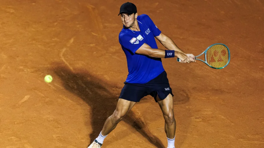 ATP Mónaco, doble victoria en el tie-break para Luciano Darderi
