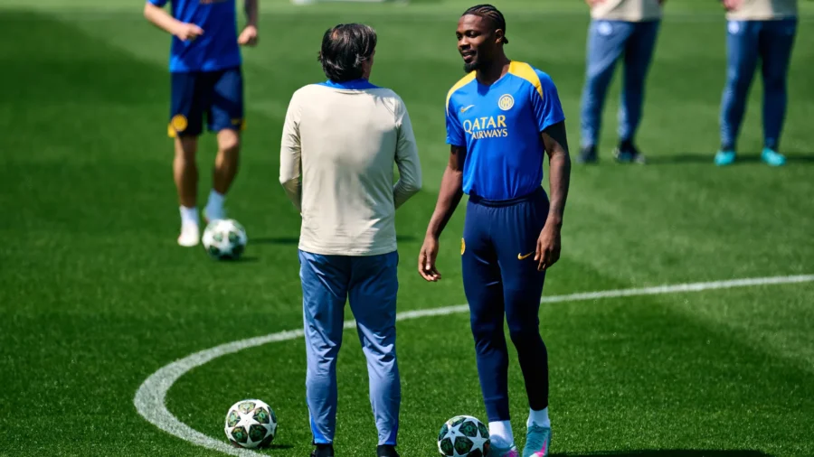 Inter, Inzaghi sonríe: Thuram vuelve a entrenarse con el grupo