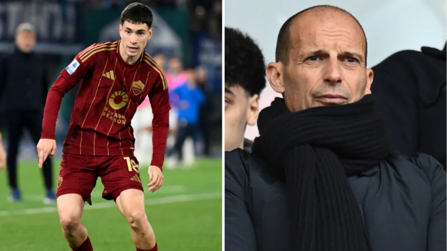 Roma, Matías Soulé guiña el ojo a Massimiliano Allegri