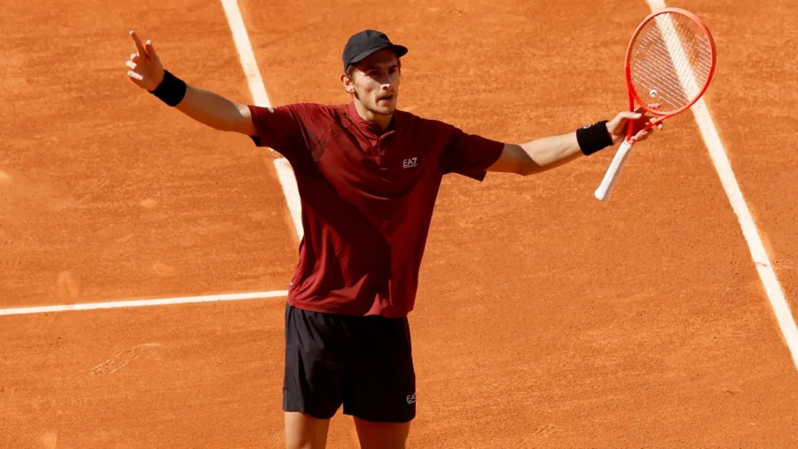El gran éxito de Matteo Arnaldi en Madrid: vencer a Novak Djokovic