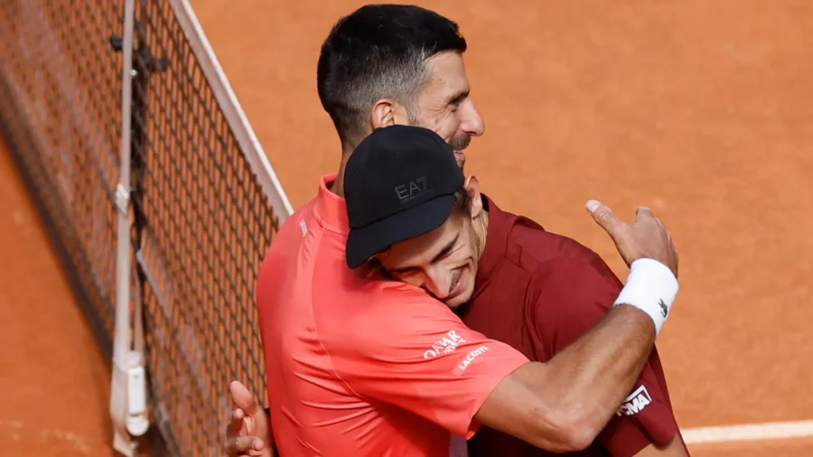 Matteo Arnaldi se siente un jugador diferente tras su victoria sobre Novak Djokovic