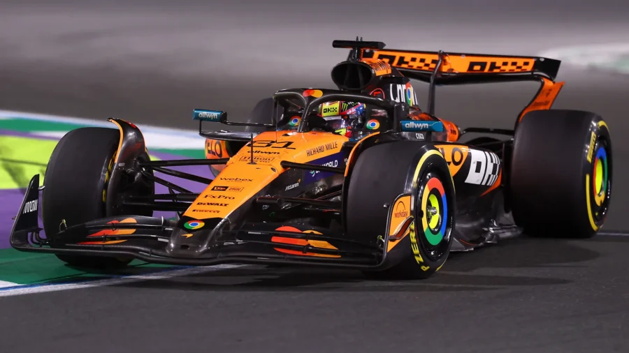 GP de Arabia Saudí: Oscar Piastri gana, tercero el Ferrari de Charles Leclerc