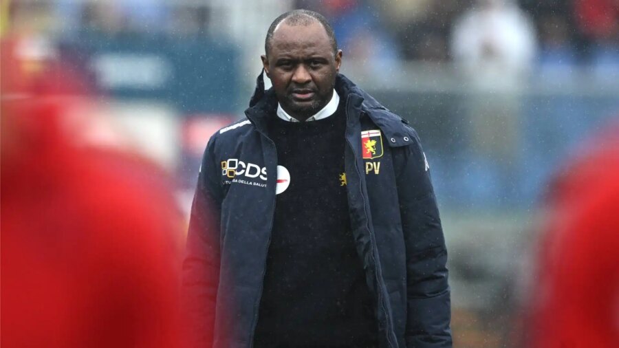 Génova, Patrick Vieira aún no ha digerido la derrota ante la Juventus