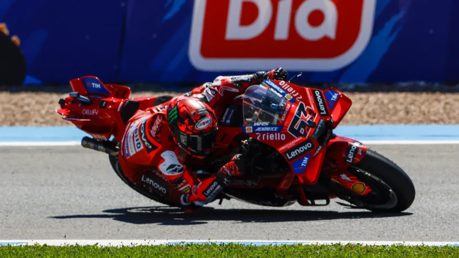Pecco Bagnaia: "En los sprints llego en la posición desde la que salgo"