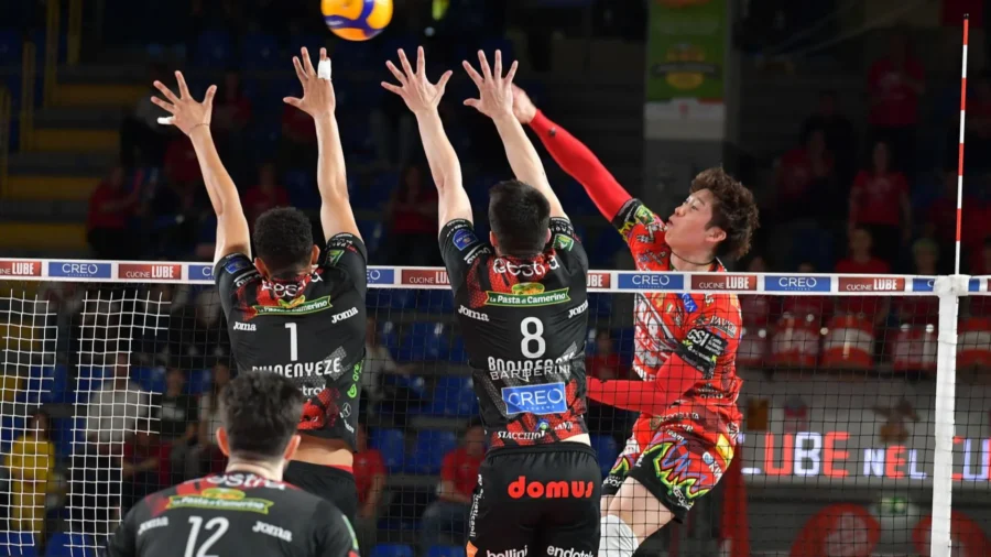 El Perugia cae en Civitanova y el segundo finalista del Scudetto se decidirá en la bella