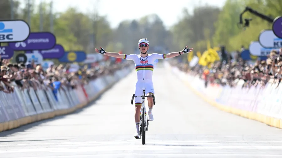 Pogacar arrasa con todo: qué triunfo en el Tour de Flandes