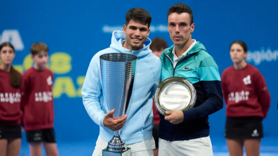 Roberto Bautista Agut ataca duramente a Carlos Alcaraz