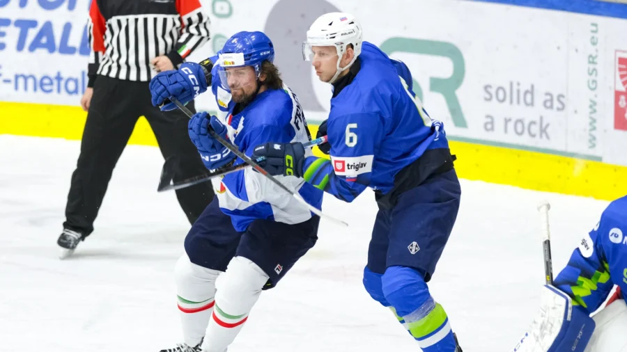 Hockey sobre hielo, Italia derrotada en el último test previo al Mundial