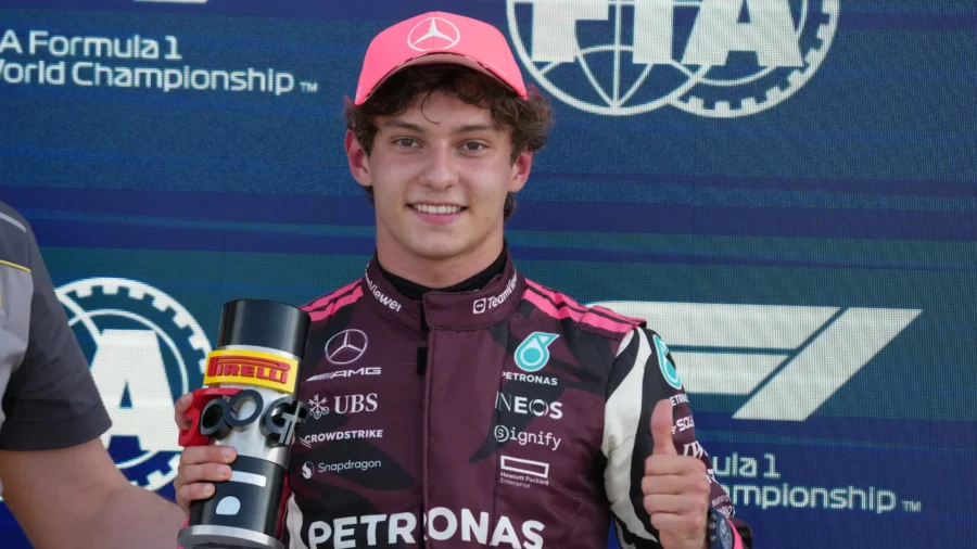 Kimi Antonelli, una pole histórica en Miami: "No me lo esperaba"