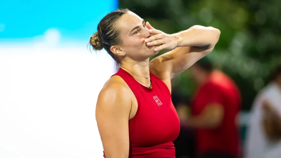 Aryna Sabalenka, bella de noche, cuarta final en Madrid