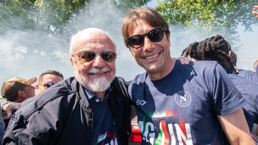 Napoli, el anuncio de Aurelio De Laurentiis sobre Antonio Conte