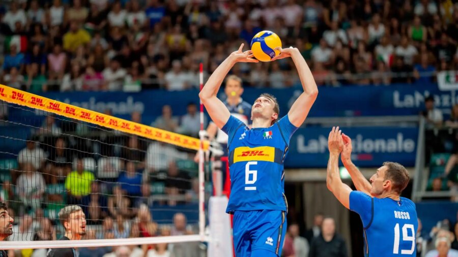 Italvolley, Simone Giannelli carga contra la Azzurra para el debut mundialista