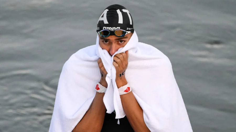 Campeonato de Europa de Aguas Abiertas, Gregorio Paltrinieri al pie del podio de los 10 km