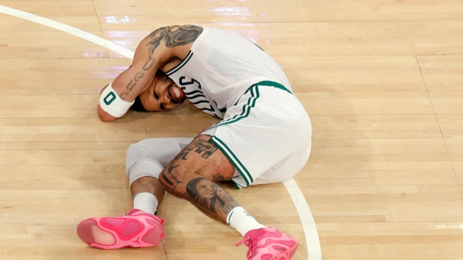 Tortaje para los Boston Celtics: parada muy larga para Jayson Tatum
