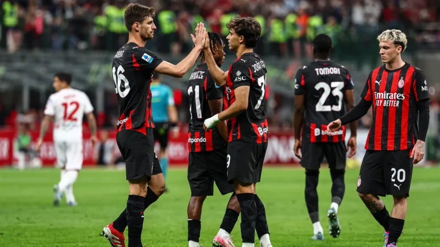 El Milan aplasta al Monza en una noche amarga