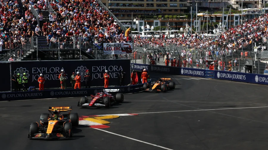 F1, GP de Mónaco: Lando Norris triunfa por delante de Charles Leclerc