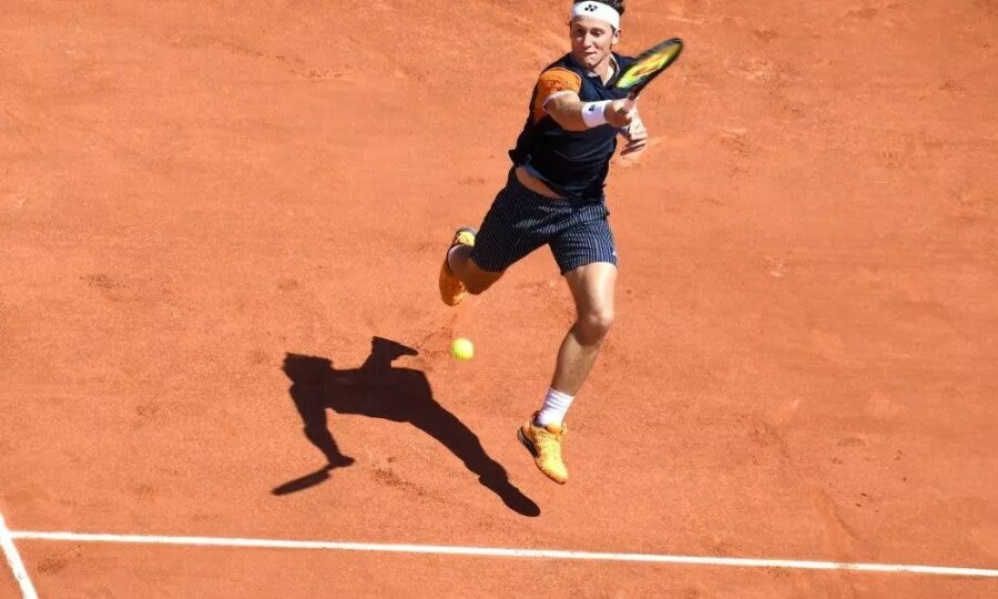 Madrid: Casper Ruud es el primer finalista, Francisco Cerundolo ko