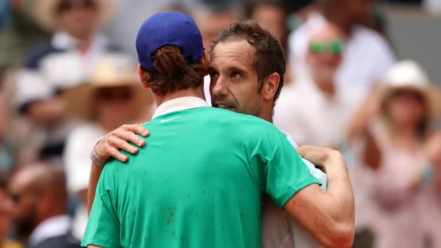Richard Gasquet, maravillosas palabras a Jannik Sinner tras su retirada