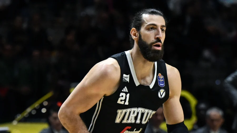 Virtus Bologna vence a Olimpia Milano en el partido 1: Shengelia anota la canasta decisiva