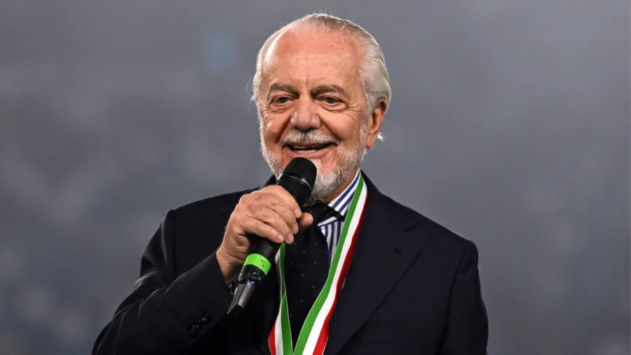 Nápoles, Aurelio De Laurentiis confirma la llegada de un jugador de primer nivel