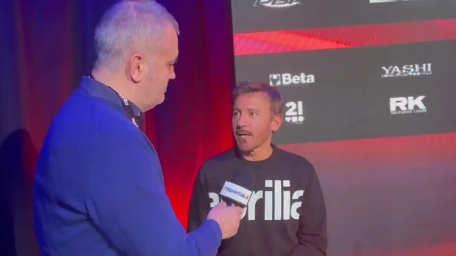 Max Biaggi apuesta por la Aprilia: "Jorge Martín nos motivará a todos"
