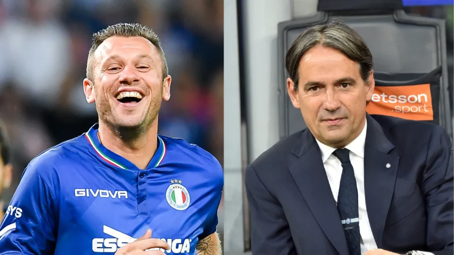 Antonio Cassano arremete contra Simone Inzaghi: "Destruyó al Inter"