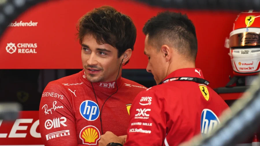 Primeros libres Canadá: Charles Leclerc al muro, Max Verstappen delante