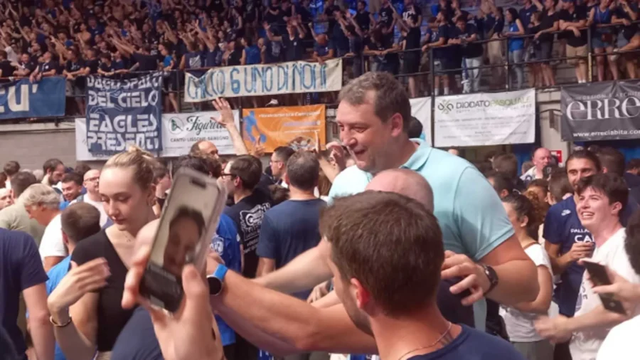 Denis Marconato también celebra con Cantù: "Gran Basilea y Brienza"