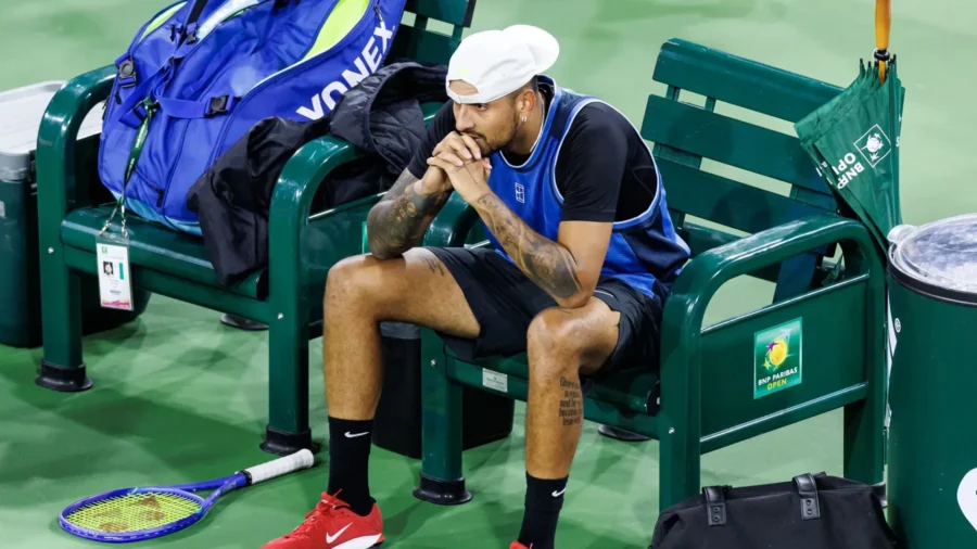 Gran amargura para Nick Kyrgios: cortado