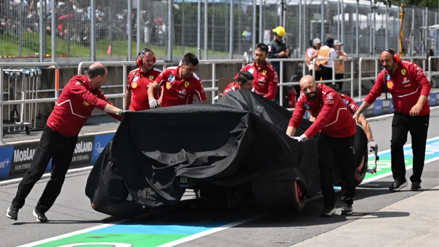 Ferrari, sin segundos entrenamientos libres en Canadá para Charles Leclerc