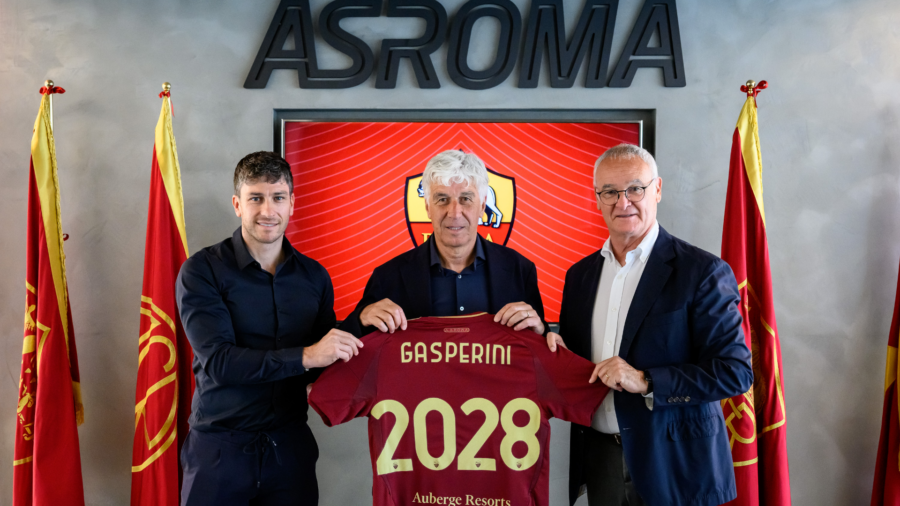 Roma, la llegada de Gian Piero Gasperini es oficial