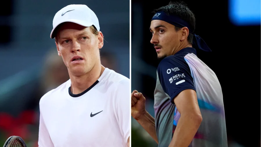 Jannik Sinner y Lorenzo Sonego se separan: el sorteo del torneo de Halle