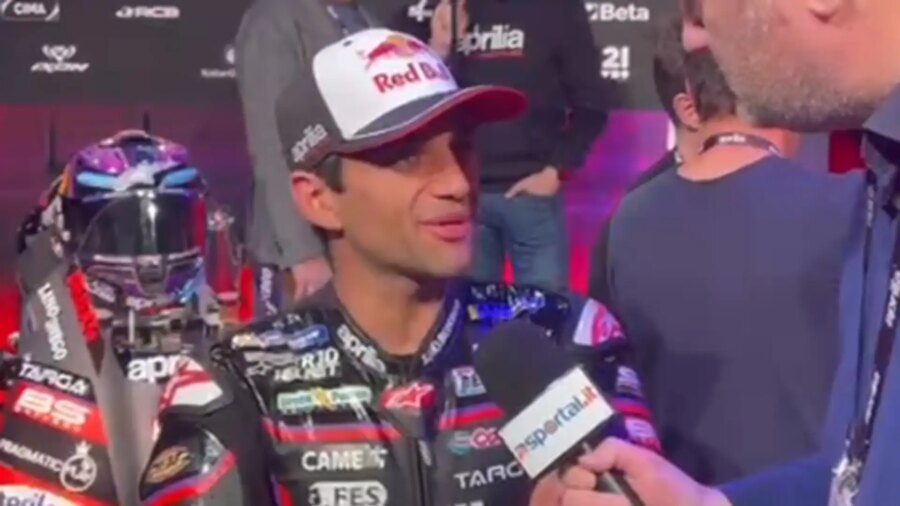 Aprilia, Jorge Martín enamorado: "Es&apos; el mejor lugar posible"