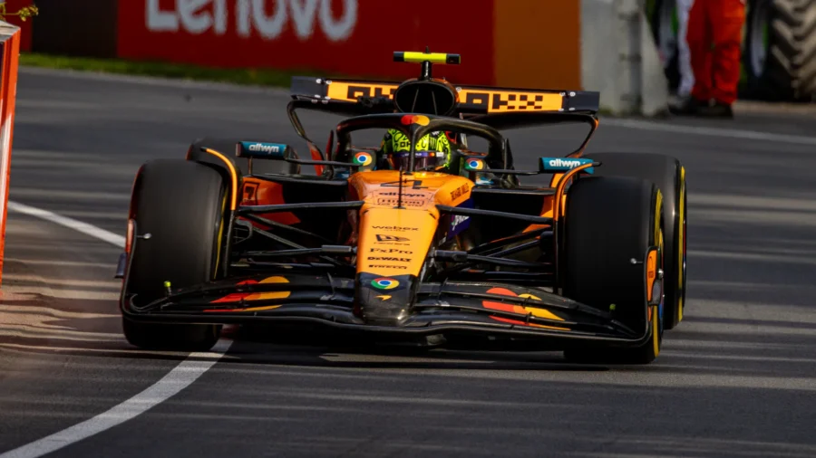 Lando Norris precede al Ferrari de Charles Leclerc en los últimos libres en Canadá