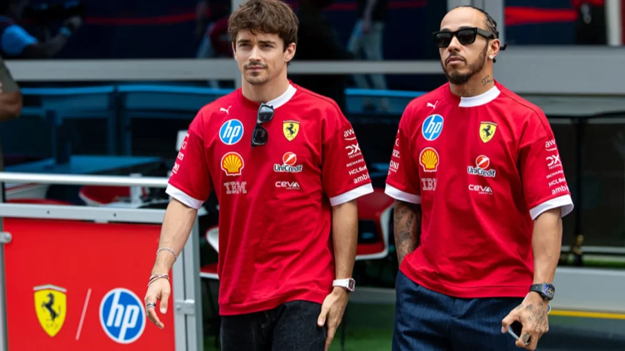 Ferrari: visiones opuestas para Leclerc y Hamilton, ocho carreras para reencontrarse