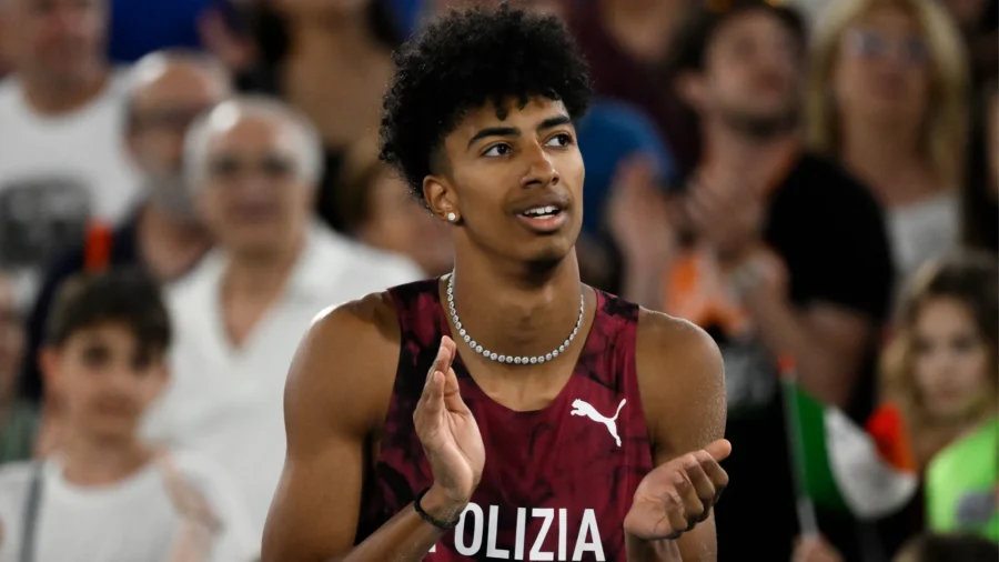 Atletismo: Mattia Furlani aspira al Campeonato del Mundo inspirado por Jannik Sinner