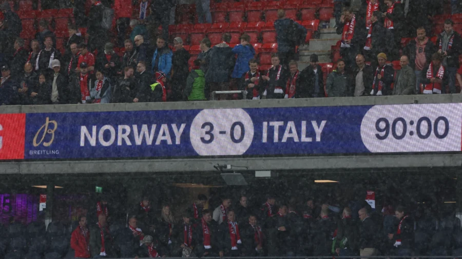Noruega-Italia 3-0, la ira de los aficionados estalla en las redes sociales: "Mejor vigilar a Jannik Sinner"