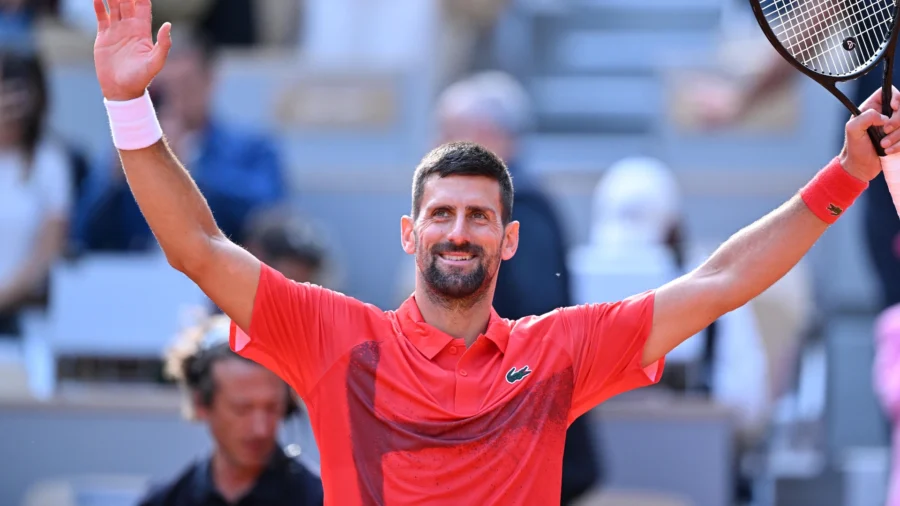 Novak Djokovic como Rafa Nadal y Roger Federer: otro hito histórico para el serbio