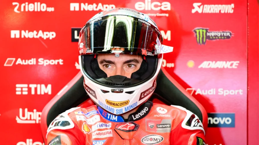 Ducati, Pecco Bagnaia tercero pero decepcionado: "El problema de siempre"