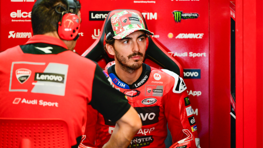 Bagnaia no se esconde: «Sé que soy yo el que está en las primeras rondas, pero así son las cosas este año;