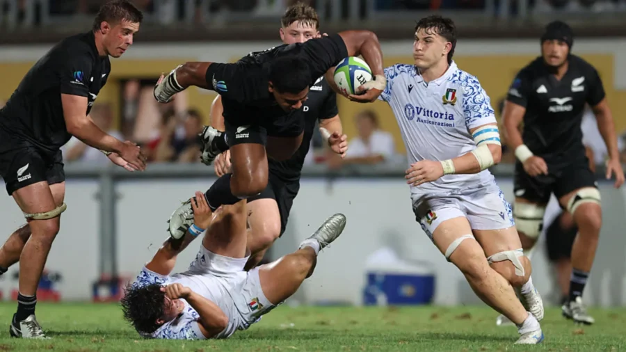 Sub-20, honrosa derrota de los Azzurrini ante unos All Blacks en ciernes