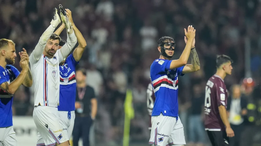Playout Serie B, partido de vuelta entre Salernitana y Sampdoria suspendido, Campani en C