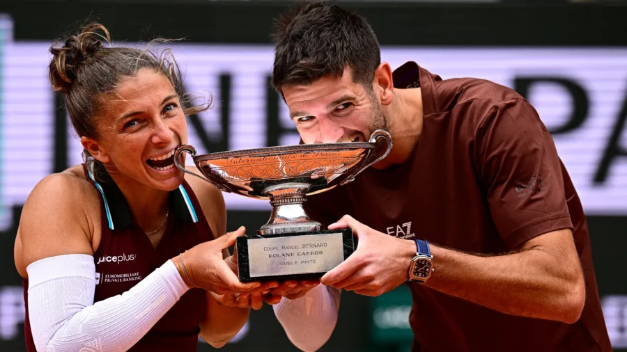 Roland Garros: Sara Errani y Andrea Vavassori triunfan en París