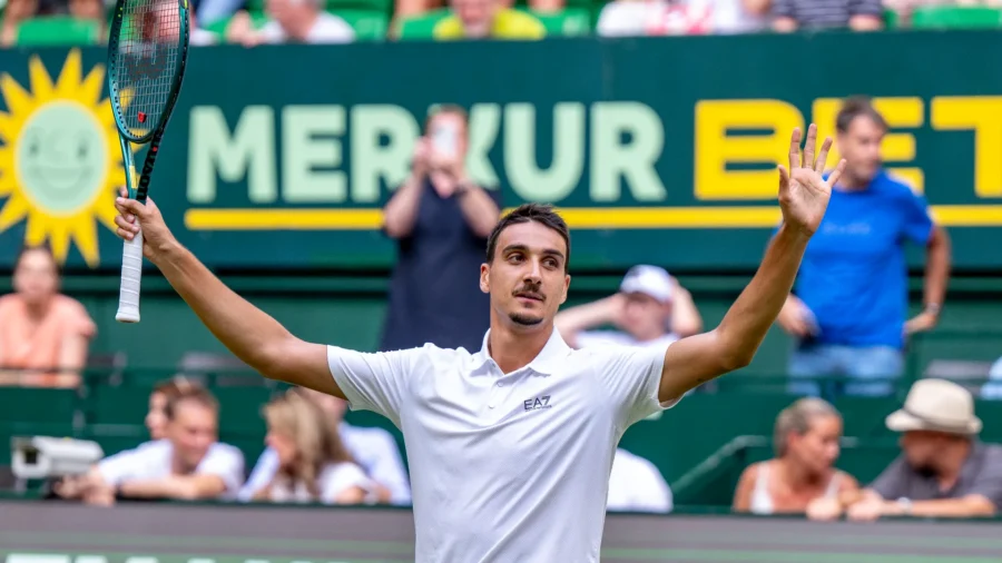 Lorenzo Sonego se impone por fin en Halle