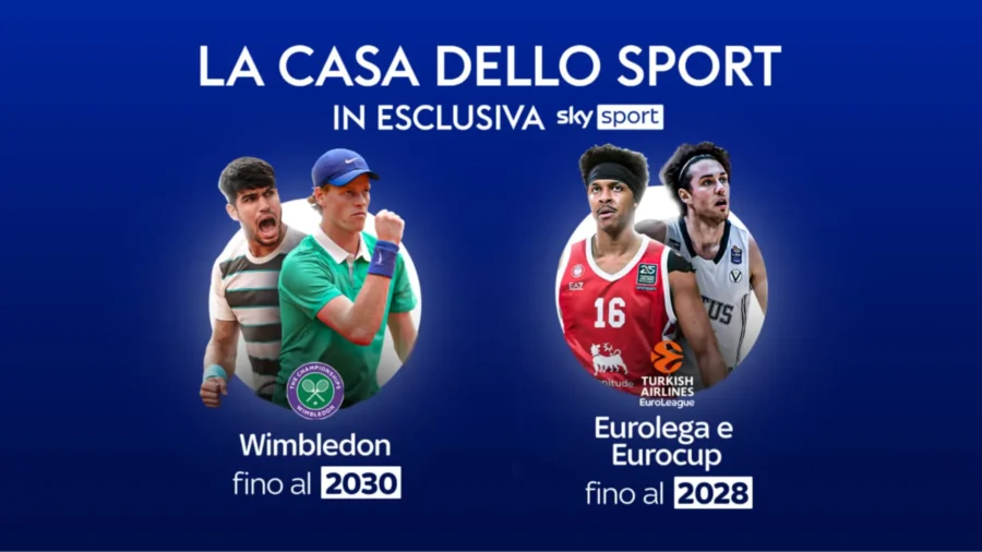 Wimbledon, la Euroliga y la Eurocopa siguen en Sky Sports