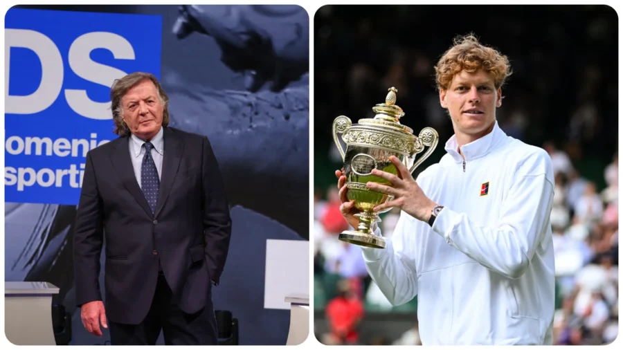 Adriano Panatta no se corta al hablar de Jannik Sinner: "Nunca he visto uno tan"
